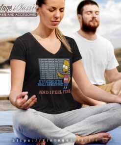 The Simpsons Beta Theta Pi Emory University V Neck TShirt 1