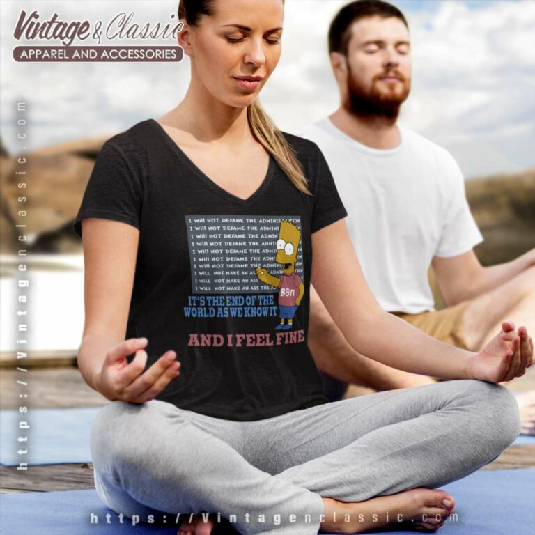 The Simpsons Beta Theta Pi Emory University V Neck TShirt 1 The Simpsons Beta Theta Pi Emory University V Neck TShirt 1