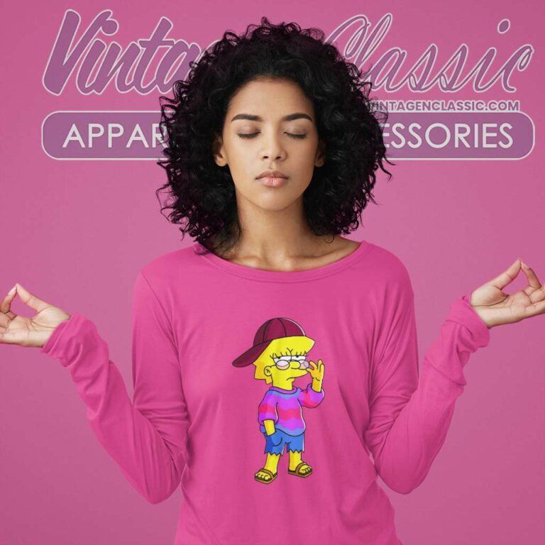 The Simpsons Cool Lisa Long Sleeve Tee The Simpsons Cool Lisa Long Sleeve Tee