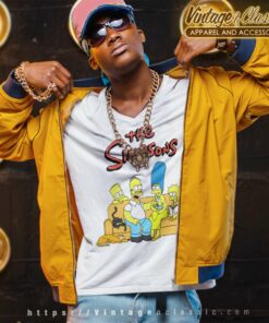 The Simpsons Couch Fam Photo V Neck TShirt