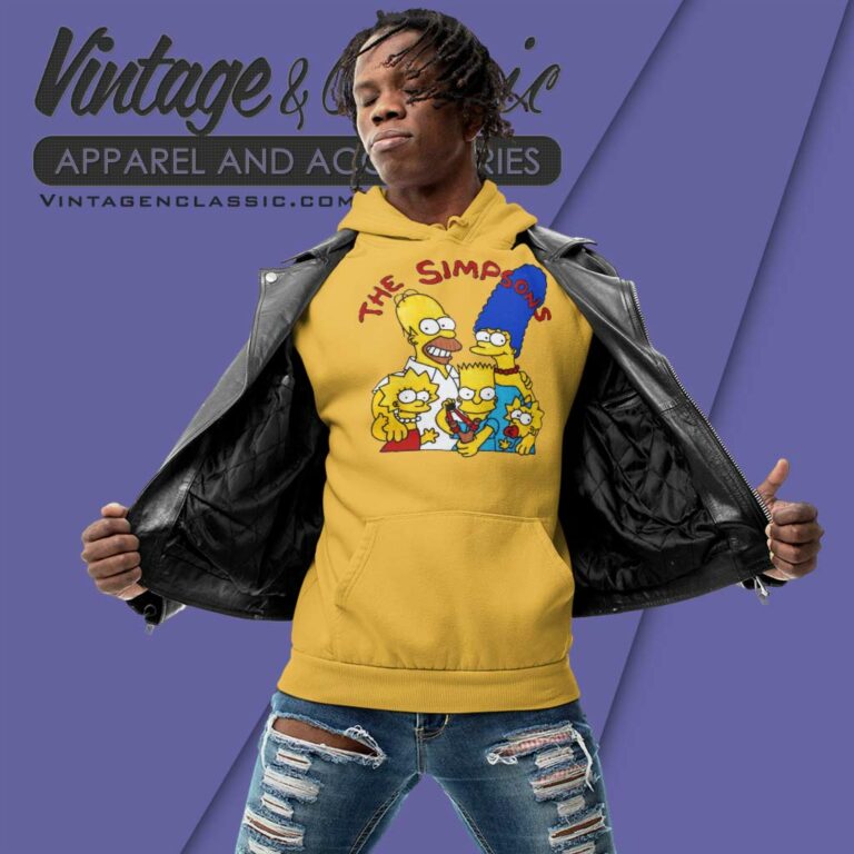 The Simpsons Family Portrait Hoodie The Simpsons Family Portrait Hoodie