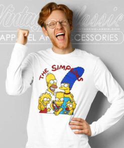 The Simpsons Family Portrait Shirt 4 The Simpsons Family Portrait Long Sleeve Tee