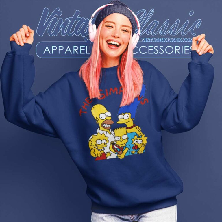The Simpsons Family Portrait Sweatshirt The Simpsons Family Portrait Sweatshirt