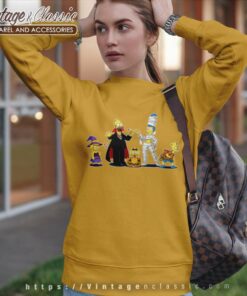 The Simpsons Halloween Skeleton Shirt 6 The Simpsons Halloween Skeleton Sweatshirt