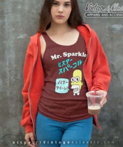 The Simpsons Homer Mr Sparkle Tank Top Racerback