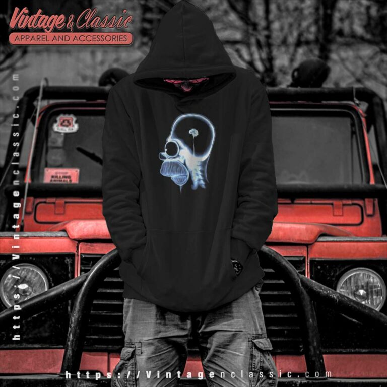 The Simpsons Homer Simpson Xray Hoodie The Simpsons Homer Simpson Xray Hoodie