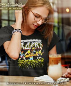 The Simpsons Homer Springfield Rocks Women TShirt