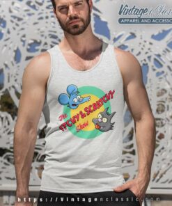 The Simpsons Itchy And Scratchy Show Shirt 7 The Simpsons Itchy And Scratchy Show Tank Top Racerback