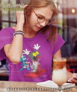 The Simpsons Itchy Scratchy Women TShirt