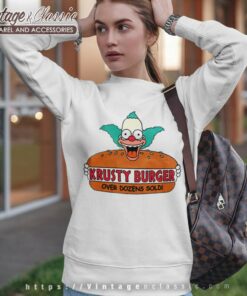 The Simpsons Krusty Burger Sweatshirt