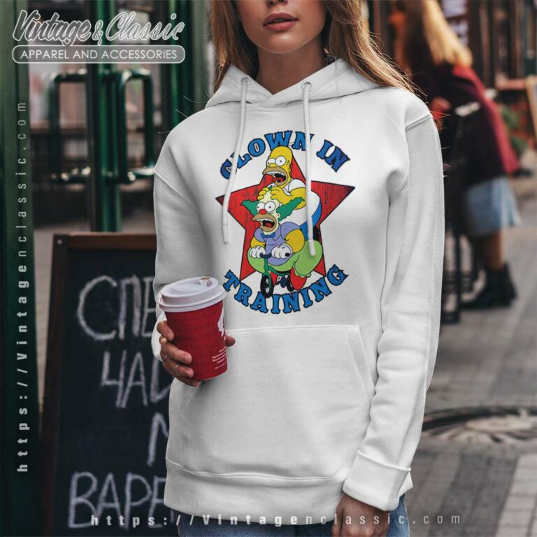 The Simpsons Krusty The Clown Hoodie The Simpsons Krusty The Clown Hoodie