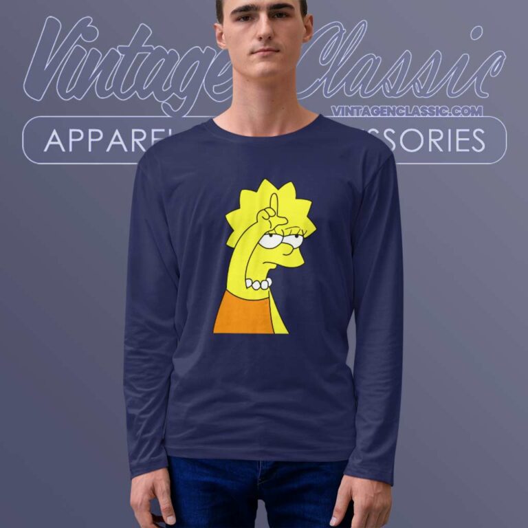 The Simpsons Lisa Loser Long Sleeve Tee The Simpsons Lisa Loser Long Sleeve Tee