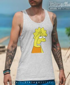 The Simpsons Lisa Loser Tank Top Racerback