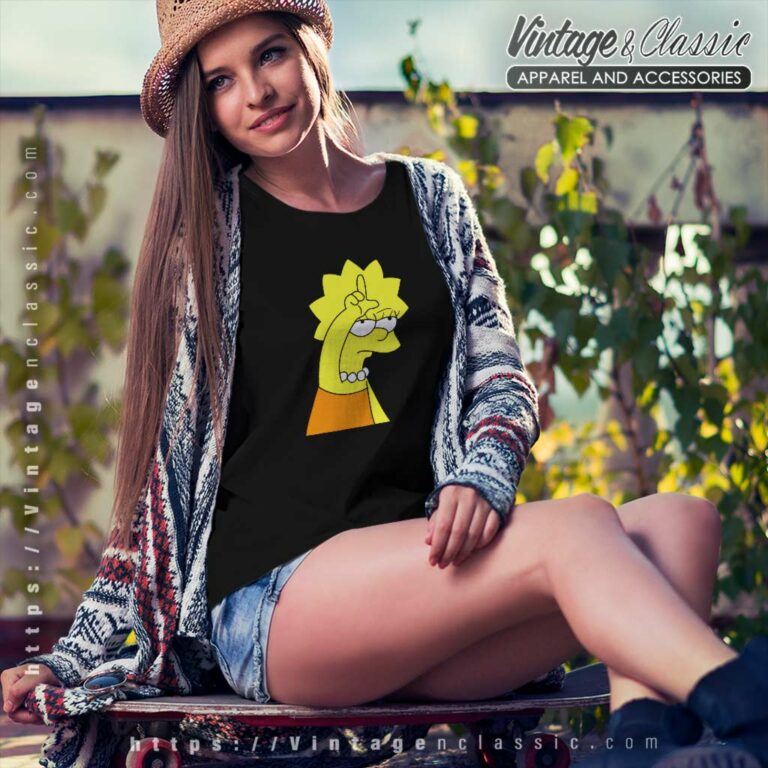The Simpsons Lisa Loser Women TShirt The Simpsons Lisa Loser Women TShirt
