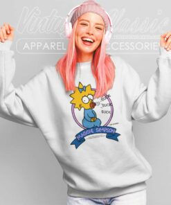 The Simpsons Maggie Simpson Suck Sweatshirt