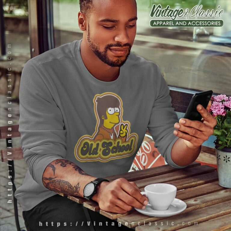 The Simpsons Old School Sweatshirt The Simpsons Old School Sweatshirt