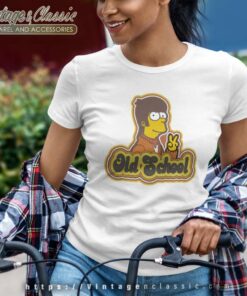The Simpsons Old School Women TShirt