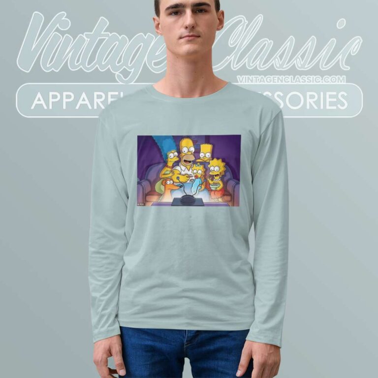 The Simpsons Predict Oceangate Disaster Long Sleeve Tee The Simpsons Predict Oceangate Disaster Long Sleeve Tee