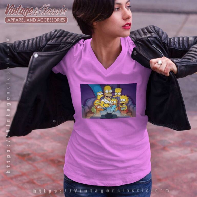 The Simpsons Predict Oceangate Disaster V Neck TShirt The Simpsons Predict Oceangate Disaster V Neck TShirt