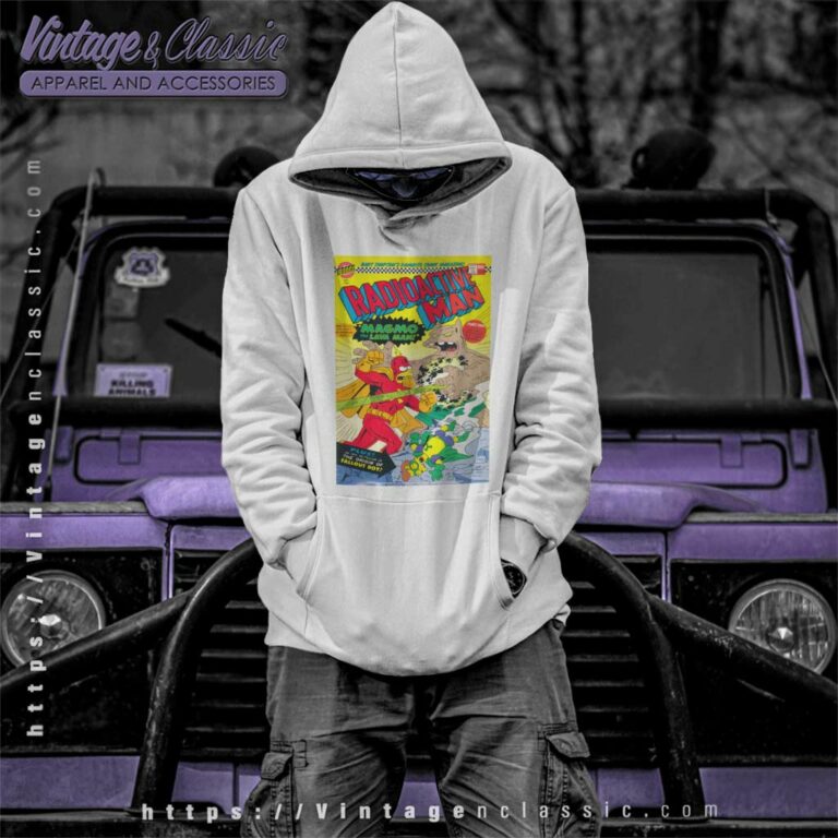 The Simpsons Radioactive Man Hoodie The Simpsons Radioactive Man Hoodie