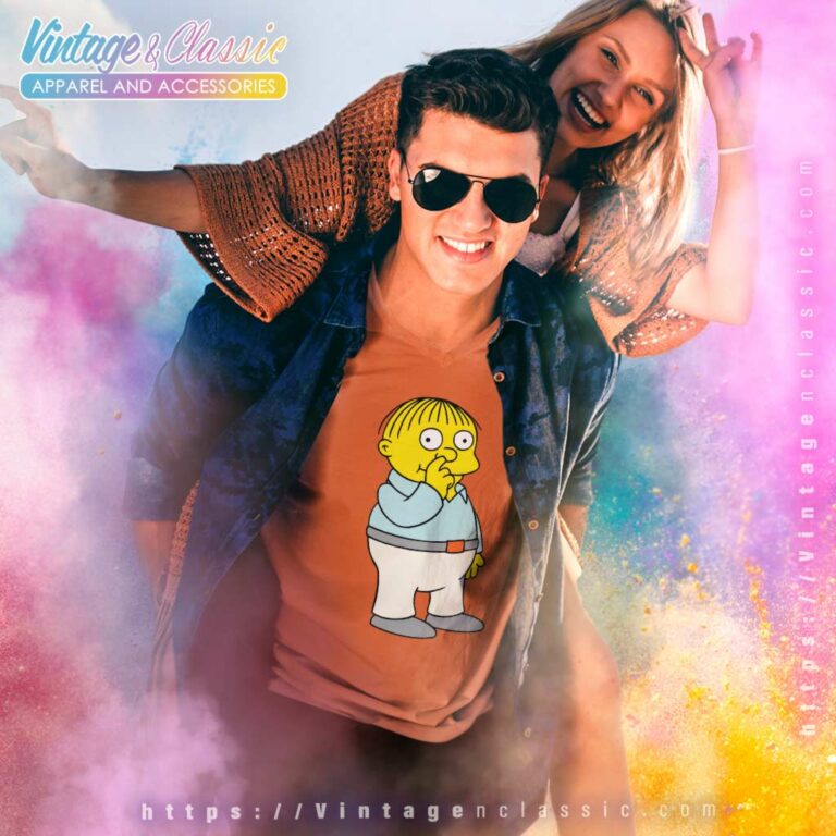The Simpsons Ralph Wiggum V Neck TShirt The Simpsons Ralph Wiggum V Neck TShirt