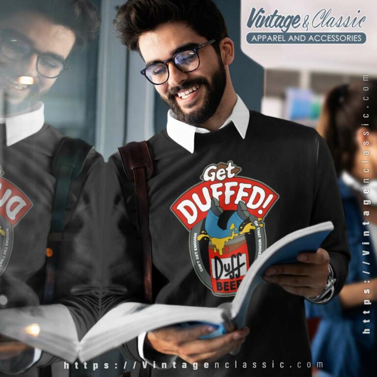 The Simpsons Shirt Homer Simpson Duff Beer Gets Duffed Sweatshirt 1 The Simpsons Shirt Homer Simpson Duff Beer Gets Duffed Sweatshirt 1