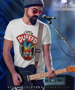 The Simpsons Shirt Homer Simpson Duff Beer Gets Duffed T Shirt 1