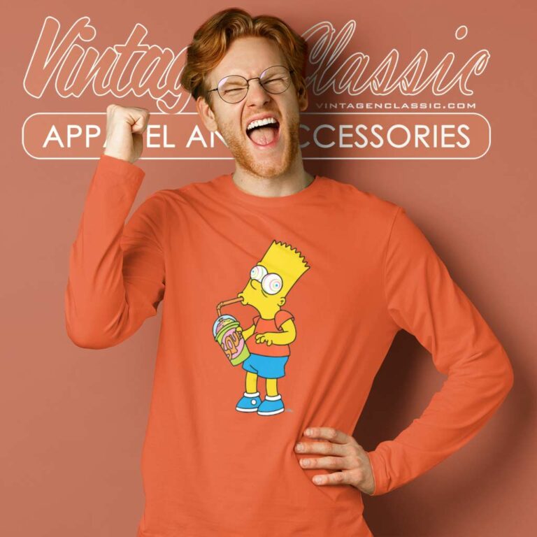The Simpsons Squishees Sugar Rush Bart Long Sleeve Tee The Simpsons Squishees Sugar Rush Bart Long Sleeve Tee
