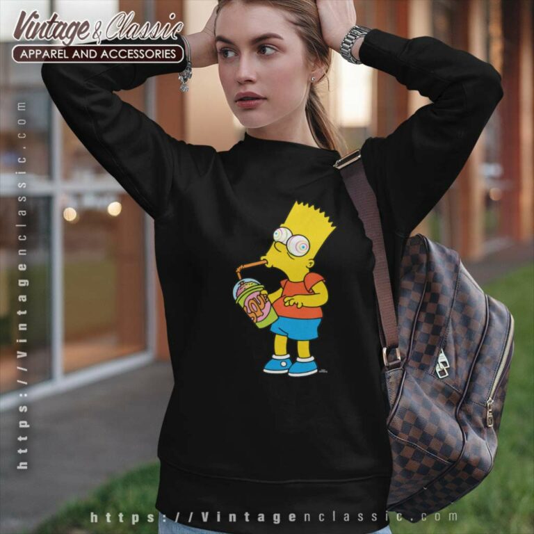 The Simpsons Squishees Sugar Rush Bart Sweatshirt The Simpsons Squishees Sugar Rush Bart Sweatshirt
