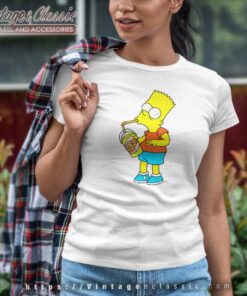 The Simpsons Squishees Sugar Rush Bart Women TShirt