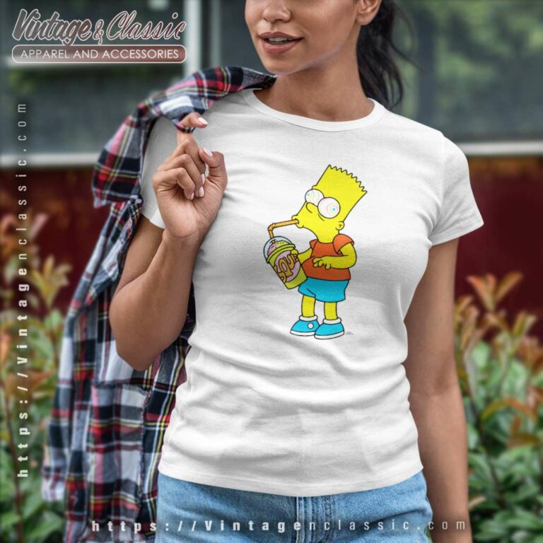 The Simpsons Squishees Sugar Rush Bart Women TShirt The Simpsons Squishees Sugar Rush Bart Women TShirt