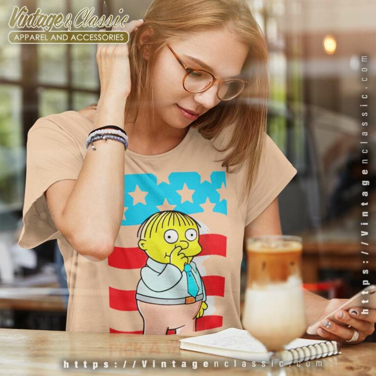 The Simpsons Wiggum Pick A Winner Women TShirt The Simpsons Wiggum Pick A Winner Women TShirt