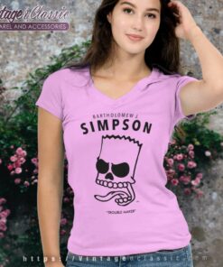 The Simpsons X Neff Bartholomew V Neck TShirt