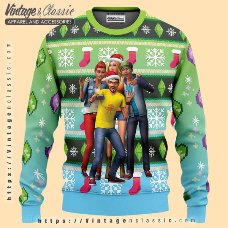 The Sims Christmas Ugly Christmas Sweater The Sims Christmas Ugly Christmas Sweater
