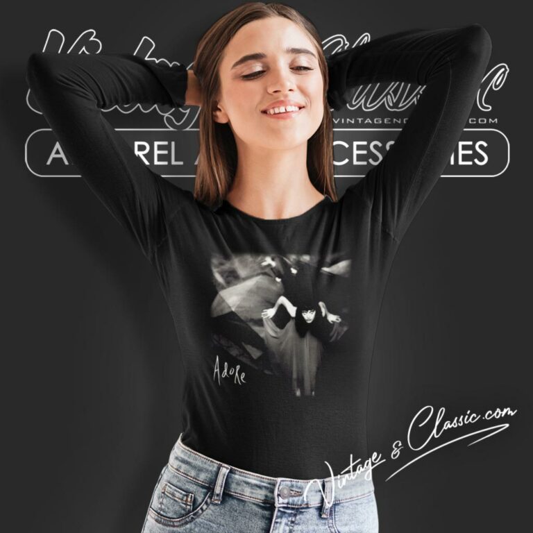 The Smashing Pumpkins Adore Album Cover Long Sleeve Tee The Smashing Pumpkins Adore Album Cover Long Sleeve Tee