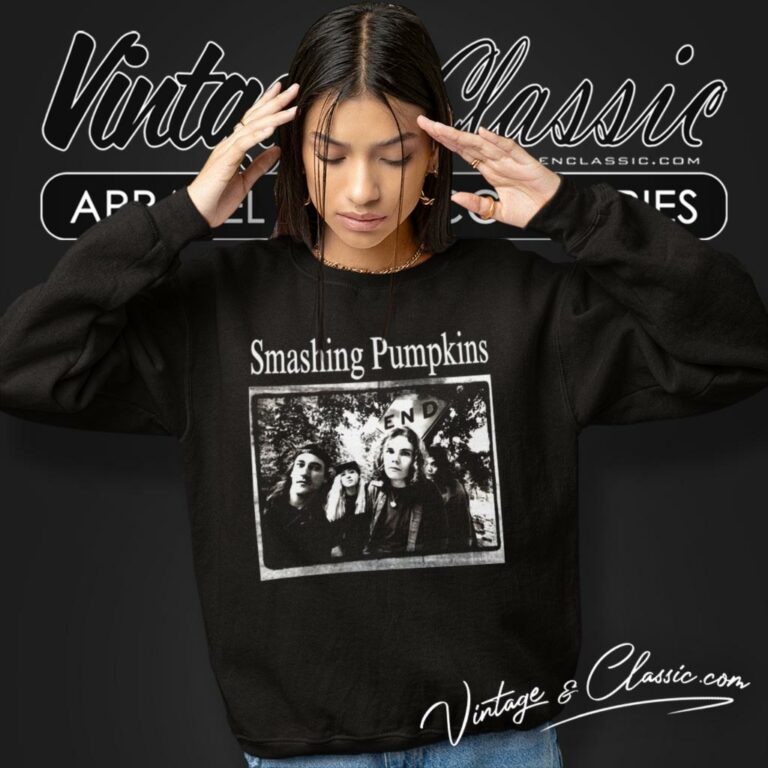 The Smashing Pumpkins End Sweatshirt The Smashing Pumpkins End Sweatshirt