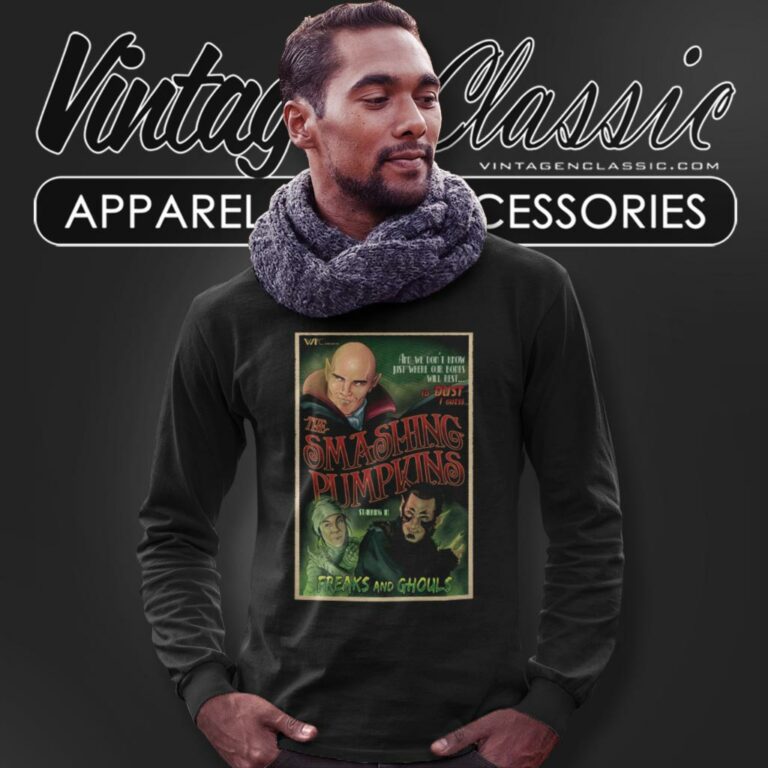 The Smashing Pumpkins Freaks And Ghouls Long Sleeve Tee The Smashing Pumpkins Freaks And Ghouls Long Sleeve Tee
