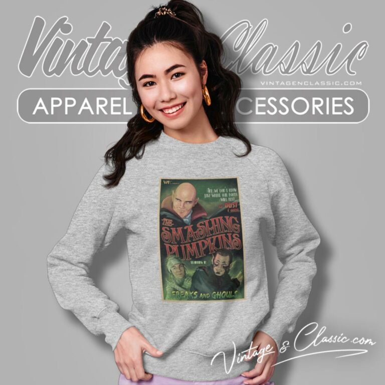 The Smashing Pumpkins Freaks And Ghouls Sweatshirt The Smashing Pumpkins Freaks And Ghouls Sweatshirt