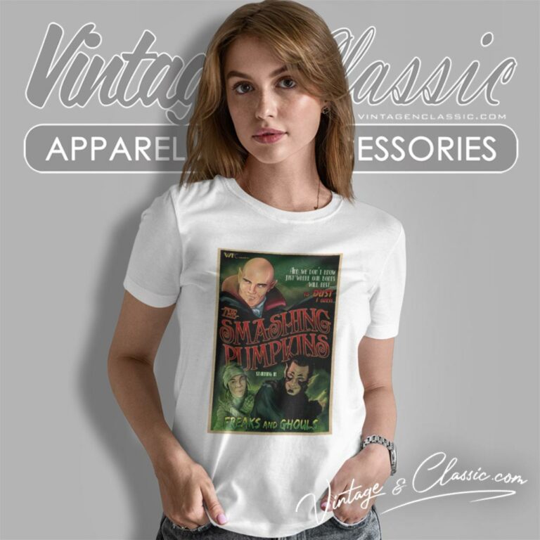 The Smashing Pumpkins Freaks And Ghouls Women T Shirt The Smashing Pumpkins Freaks And Ghouls Women T Shirt