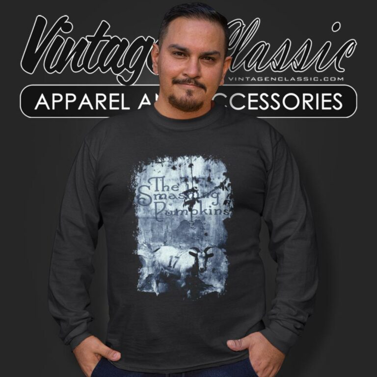 The Smashing Pumpkins Goat 17 Long Sleeve Tee The Smashing Pumpkins Goat 17 Long Sleeve Tee