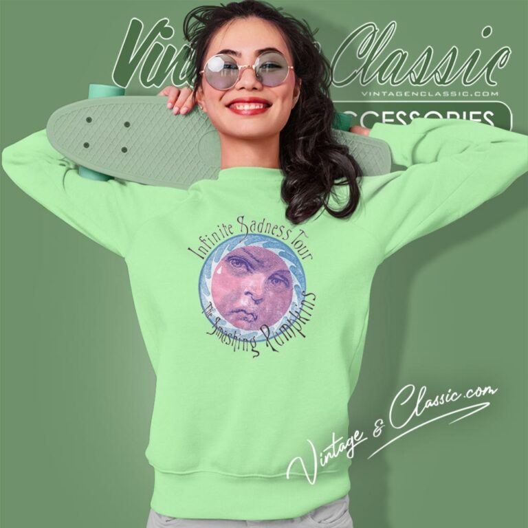 The Smashing Pumpkins Infinite Sadness Tour Sweatshirt The Smashing Pumpkins Infinite Sadness Tour Sweatshirt