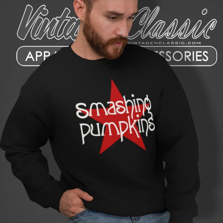 The Smashing Pumpkins Just Say Maybe Sweatshirt The Smashing Pumpkins Just Say Maybe Sweatshirt