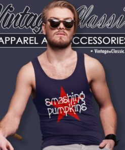 The Smashing Pumpkins Just Say Maybe Tank Top Racerback