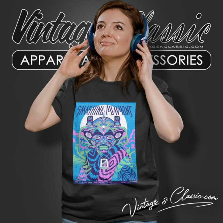 The Smashing Pumpkins Las Vegas Event Poster Women T Shirt The Smashing Pumpkins Las Vegas Event Poster Women T Shirt