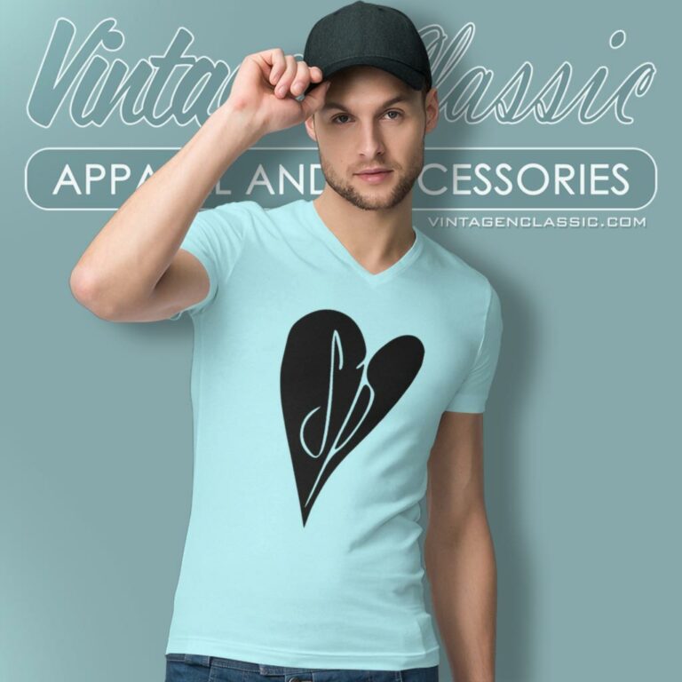 The Smashing Pumpkins Logo V Neck TShirt The Smashing Pumpkins Logo V Neck TShirt