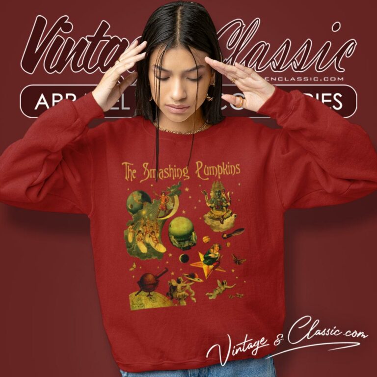 The Smashing Pumpkins Mellon Collie Album Art Sweatshirt The Smashing Pumpkins Mellon Collie Album Art Sweatshirt