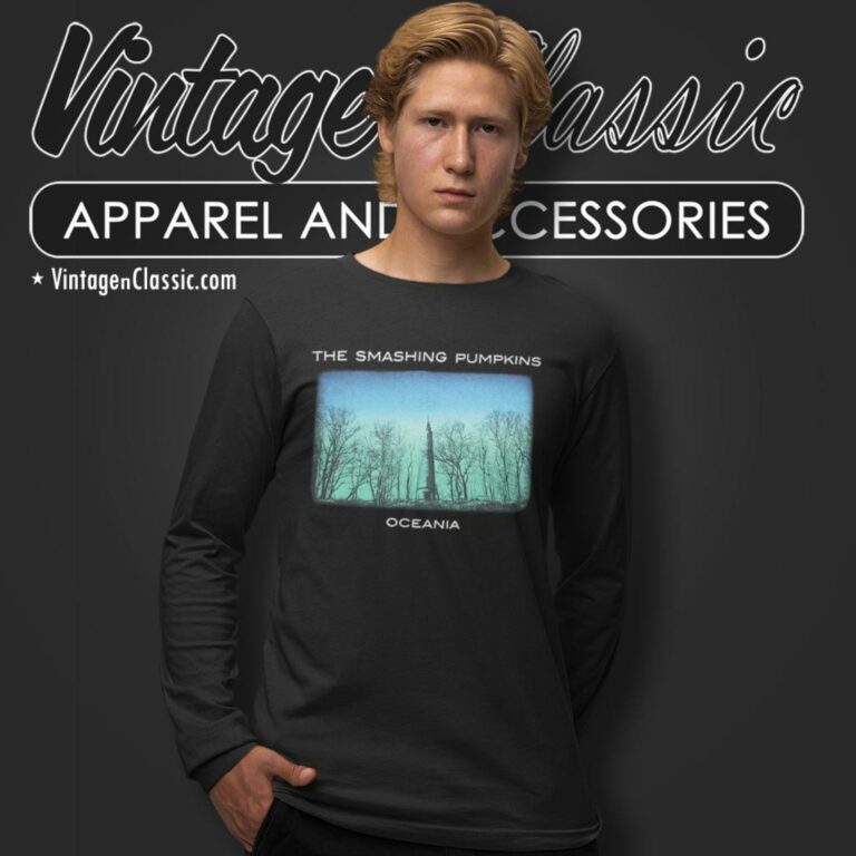 The Smashing Pumpkins Oceania Long Sleeve Tee The Smashing Pumpkins Oceania Long Sleeve Tee