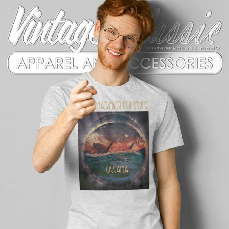 The Smashing Pumpkins Oceania Pyramid Flood T Shirt The Smashing Pumpkins Oceania Pyramid Flood T Shirt