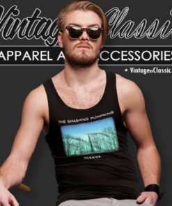 The Smashing Pumpkins Oceania Tank Top Racerback