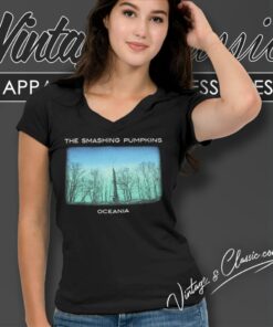 The Smashing Pumpkins Oceania V Neck TShirt